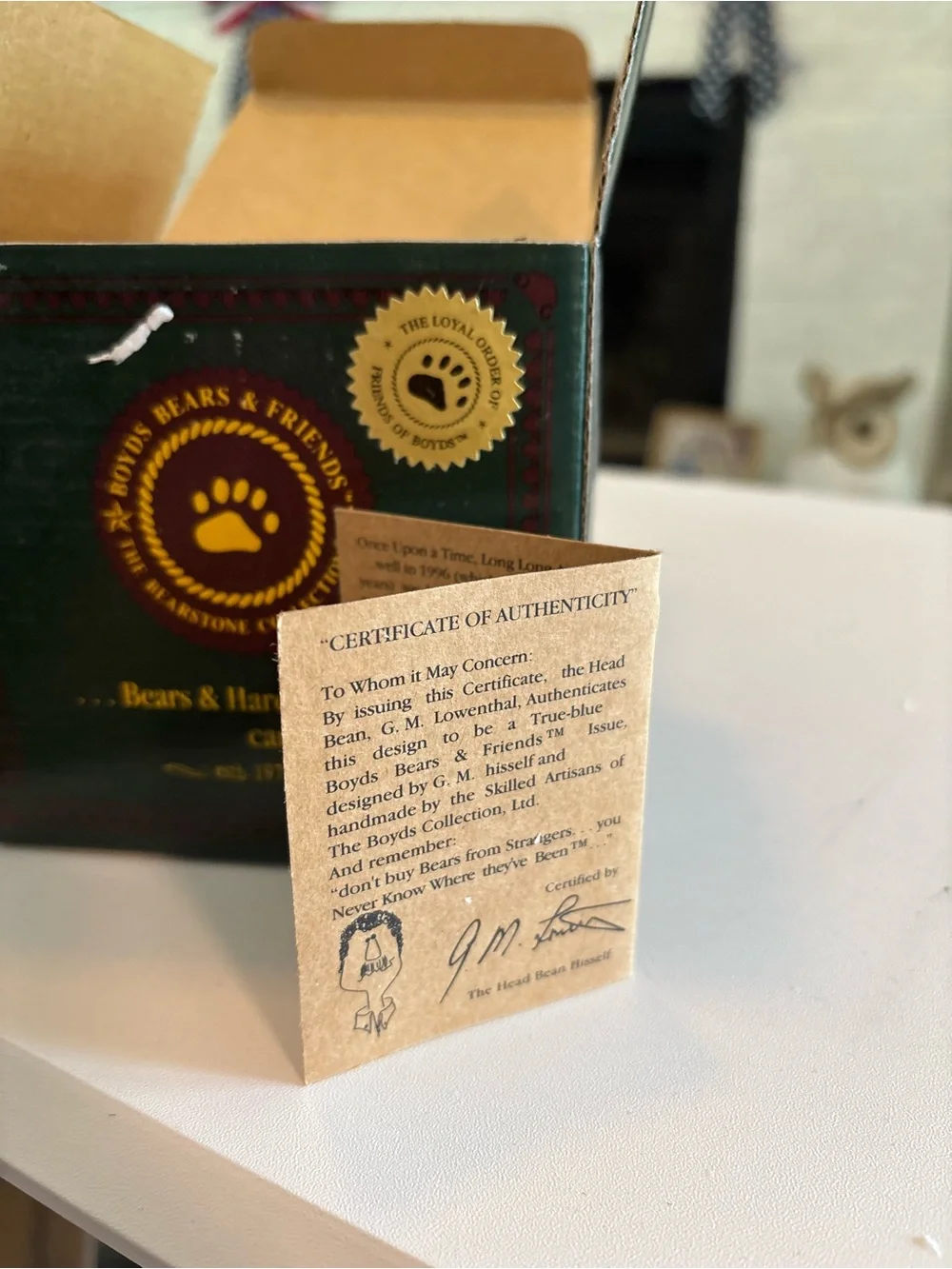 Boyds Bears Catherine & Caitlin Berriweather Fine Cup of Tea #02000-21 With Box